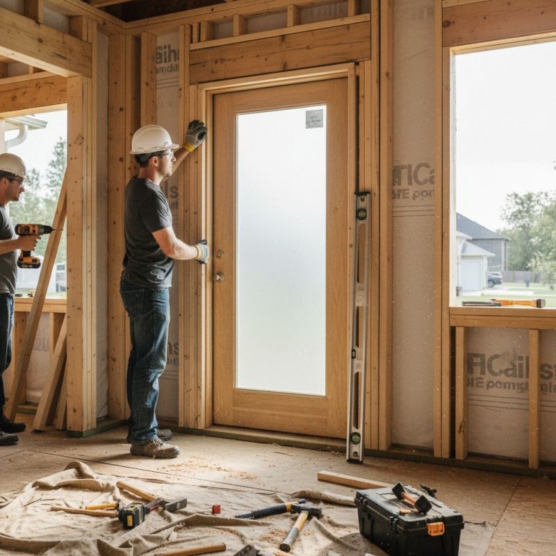 Wooden Door Installation Service