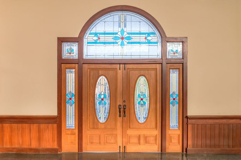 Decorative Glass Door