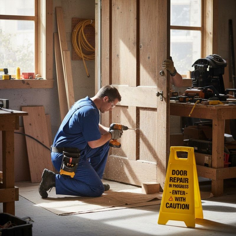 Linen Closet Door Repair in Conroe, TX